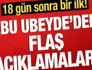 18 gün sonra bir ilk! Ebu Ubeyde: 180 düşman zırhlısını imha ettik!