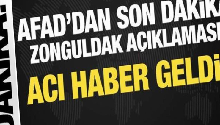 AFAD acı haberi duyurdu: Anne ve oğlunun cansız vücuduna ulaşıldı!