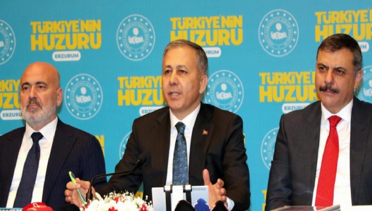 Bakan Yerlikaya: Güvenliğimize ziyan veren kim olursa olsun 112’yi arayarak ihbar edin