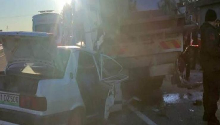 Diyarbakır’da feci kaza: 2 ölü, 2 ağır yaralı