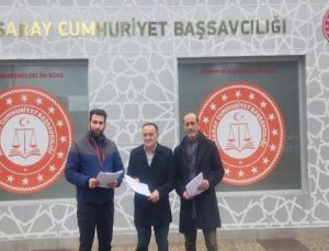 Gazze için toplanan imzalar savcılığa teslim edildi
