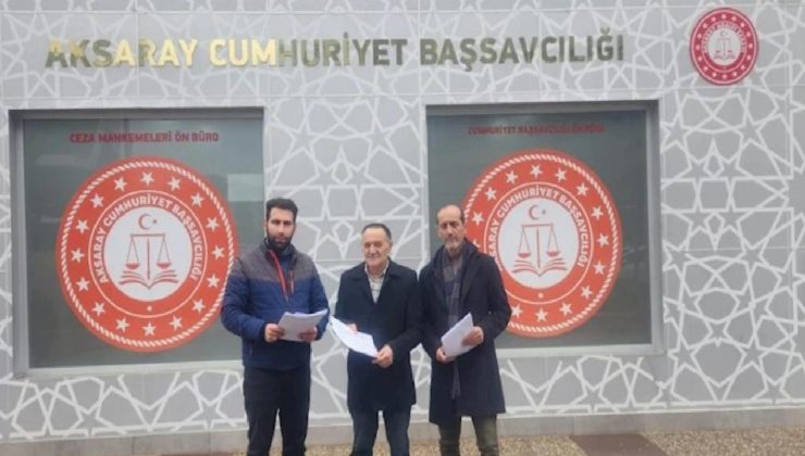 Gazze için toplanan imzalar savcılığa teslim edildi
