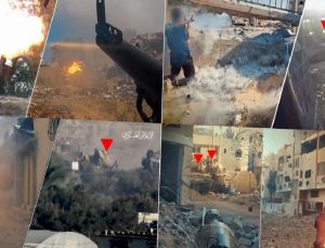 Gazze’ye giren İsrail askerî araçlarının sonu ‘kırmızı ok’! 10 günde tank hurdalığı