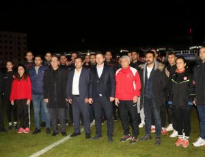 Hakemler maça çıkmama kararı aldı