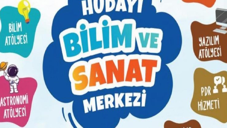 Hüdayi Bilim ve Sanat Merkezi’nde birçok ders bir ortada