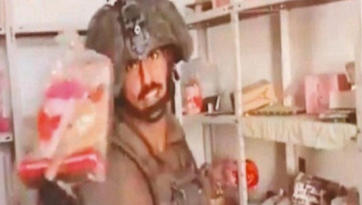 İsrail askerleri Gazze’yi yağmalıyor