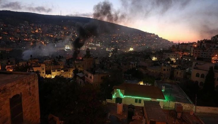 İsrail’in Filistin’de katliam taarruzları sürüyor: Nablus’ta baskın!