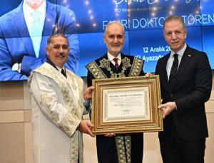 İTO Lideri Avdagiç’e İTÜ’den “fahri doktora” unvanı