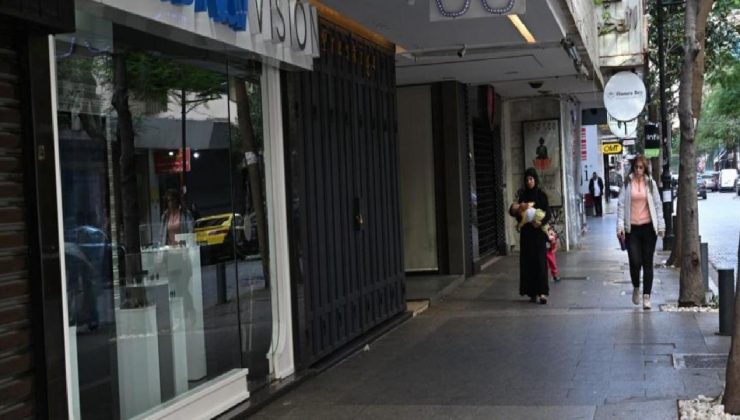 Lübnan’dan Gazze için “küresel greve” dayanak için sokaklar boş kaldı