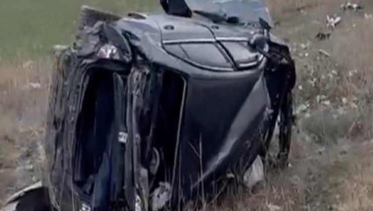 Eskişehir’de kontrolden çıkan otomobil şarampole yuvarlandı: İki kişi hayatını kaybetti
