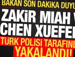 Interpol’ün kırmızı bültenle aradığı Zakir Mıah ve Chen Xuefeng İstanbul’da yakalandı!
