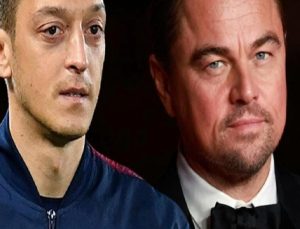 Mesut Özil’in Leonardo DiCaprio’ya verdiği toplumsal medyayı salladı!