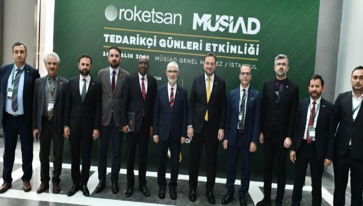 Roketsan ve MÜSİAD üyeleri iş iştiraki için buluştu