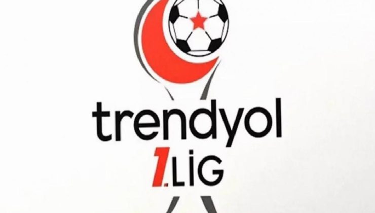 Trendyol 1. Lig’de iki haftalık program açıklandı