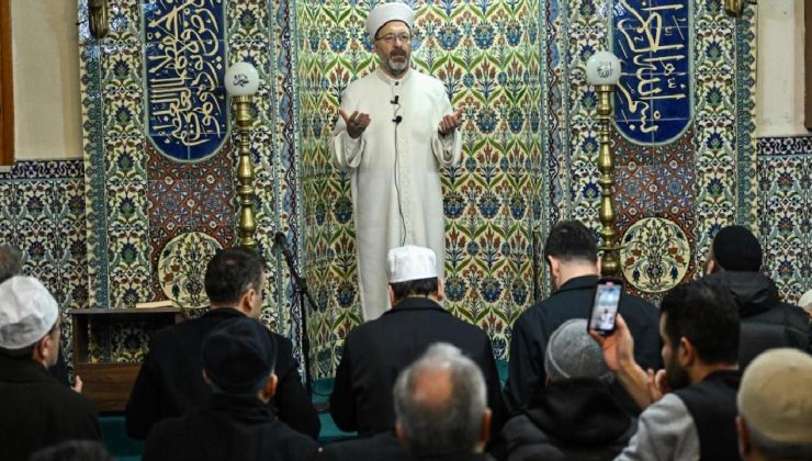Ali Erbaş, “Mazlumlara Dua, Filistin’e Vefa” buluşmasına katıldı
