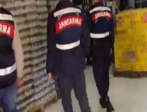 Antalya’da, Cumhuriyet tarihinin en büyük kaçak içki operasyonu