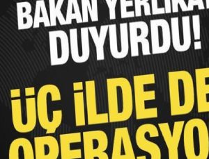 Bakan Yerlikaya duyurdu: Üç vilayette 121 sistemsiz göçmen yakalandı!