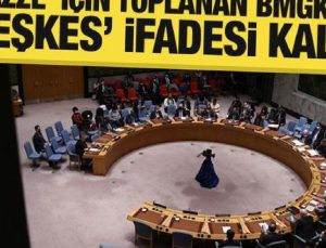 BMGK’nın Gazze tasarısında ateşkes sözü kaldırıldı