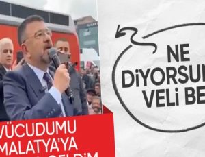 CHP’li Veli Ağbaba’dan Malatya’da enteresan kelamlar: ‘Elimi değil gövdemi sokmaya geldim’