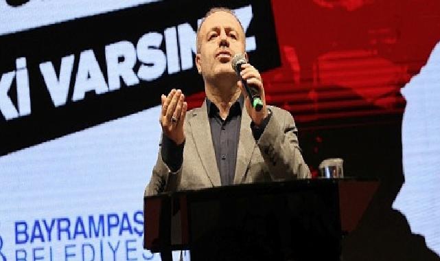 Deprem şehitleri Bayrampaşa’da dualarla anıldı
