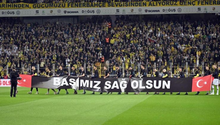Dev derbide şehitlerimiz unutulmadı!