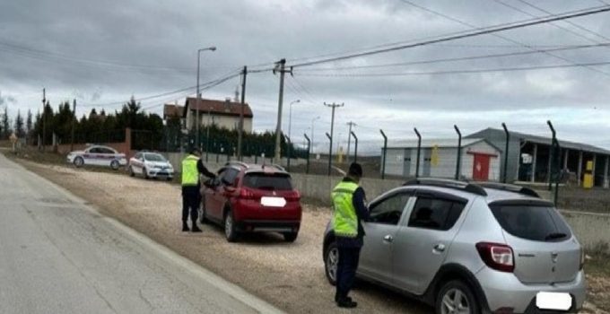 Eskişehir’de kurallara uymayan şoförlere kontrol: 1 milyon 549 bin TL ceza kesildi
