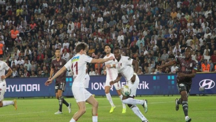 Hatayspor ile Beşiktaş 7. randevuda