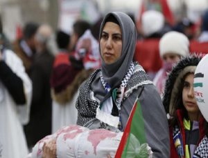 İstanbul ve Ankara’da on binler terörü ve İsrail’i lanetledi