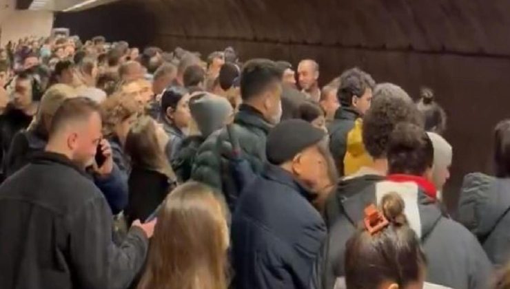 Kadıköy-Sabiha Gökçen Havalimanı metrosunda arıza! Vatandaşlar isyan etti
