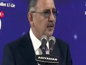 Mehmet Özhaseki, ‘evler nerede’ tenkitlerine Adıyaman’da karşılık verdi