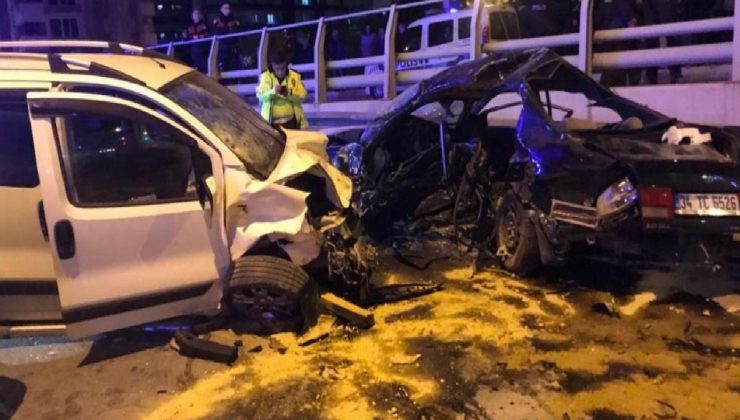 Mersin’de zincirleme kaza: 2 meyyit, 6 yaralı