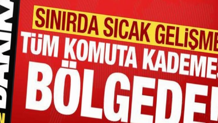 MSB duyurdu: Tüm komuta kademesi sınırda!