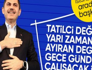 Murat Kurum: Bizi polemiklerin içinde görmeyeceksiniz