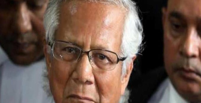 Nobel ödüllü Muhammed Yunus’a mahpus cezası