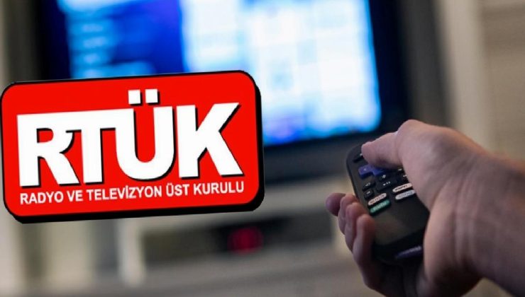 RTÜK’ten birtakım kanallara ceza