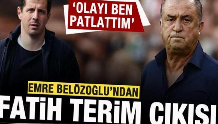 Seçil Erzan olayında yeni gelişme! Emre Belözoğlu’ndan Fatih Terim açıklaması