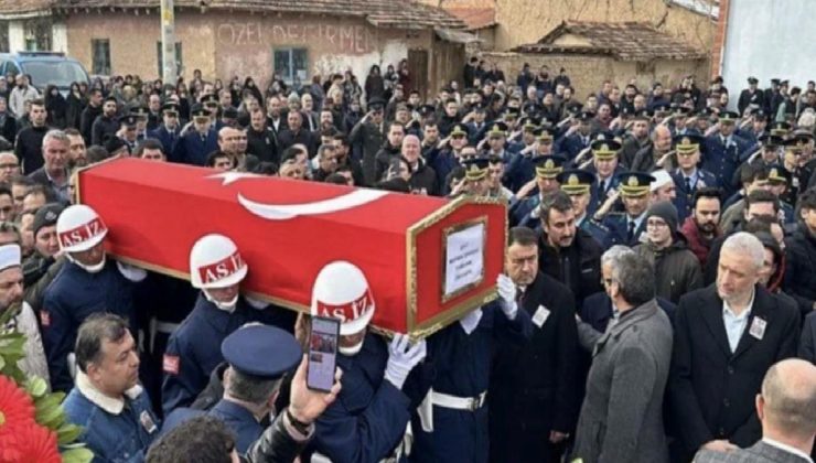 Şehit Özkardeş’e gözyaşlarıyla veda: Toprağa verildi