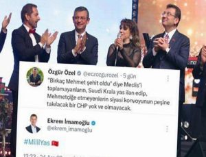 Şehitler için ulusal yas isteyen Özgür Özel ve Ekrem İmamoğlu’nun yılbaşı kutlaması!