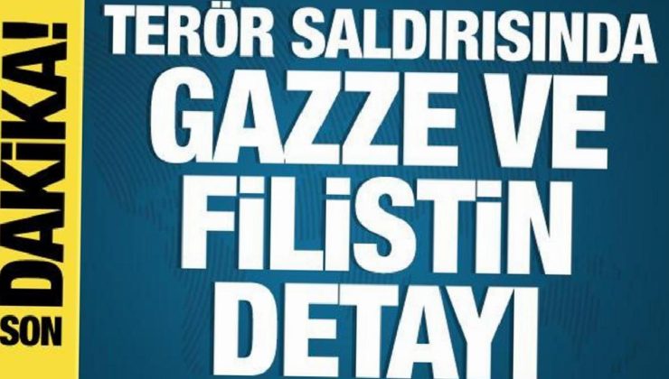 Terör akınında Gazze ve Filistin detayı! AK Partili Akbaşoğlu açıkladı