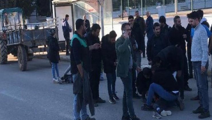 Traktörün çarptığı çocuk öldü, annesi ağır yaralandı