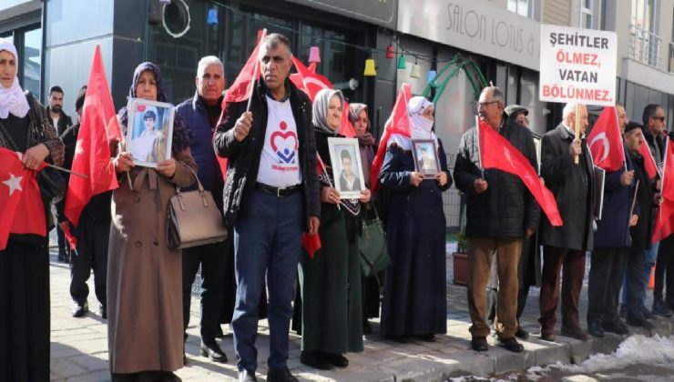 Vanlı ailelerin evlat nöbeti devam ediyor